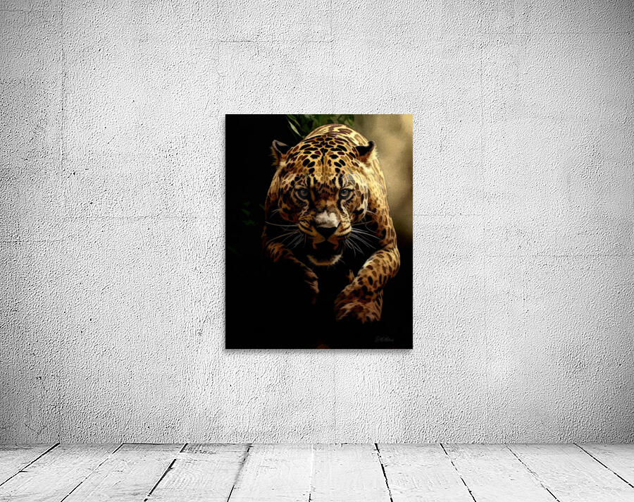 Jaguar on the Hunt  Wall Preview