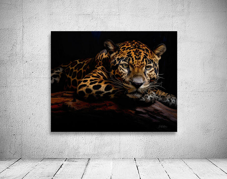 Resting Jaguar Wall Preview