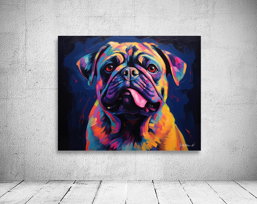 Pug  by Susanne McMillan Art