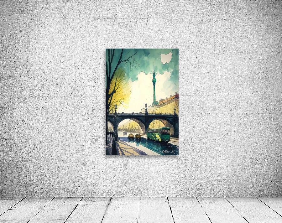 Berlin Radio Tower by Susanne McMillan Art
