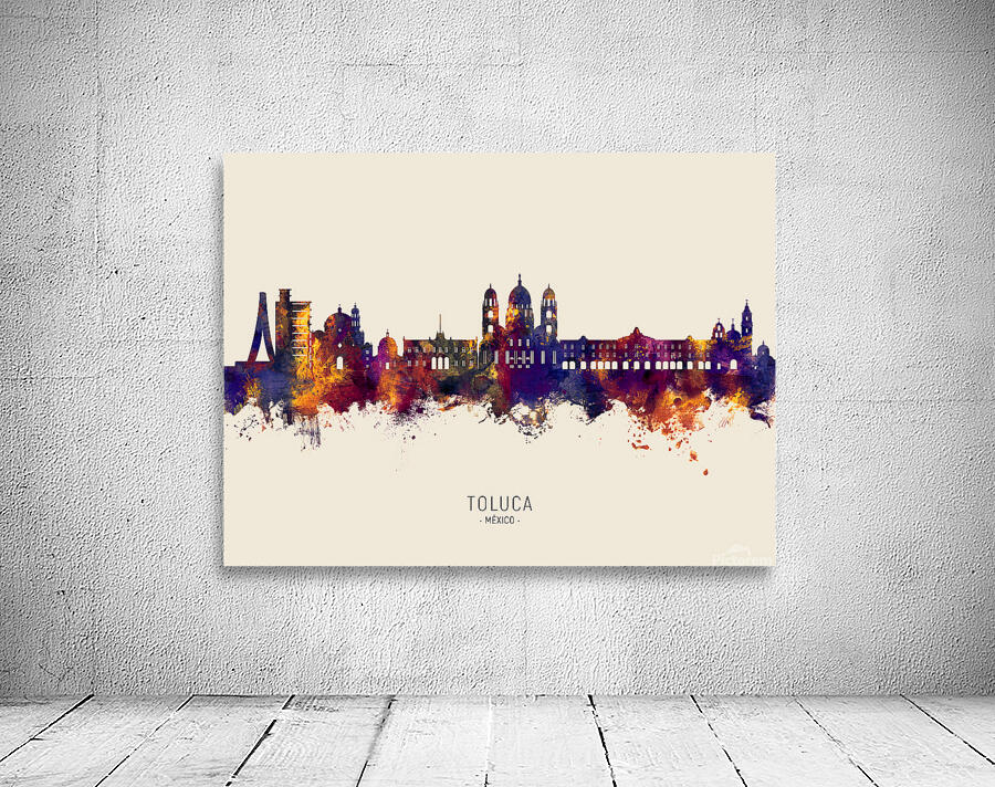 Toluca Skyline Mexico Wall Preview