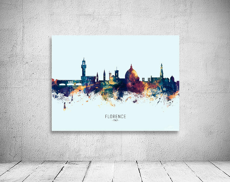 Florence Italy Skyline Wall Preview