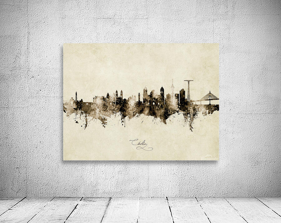 Cadiz Spain Skyline Wall Preview