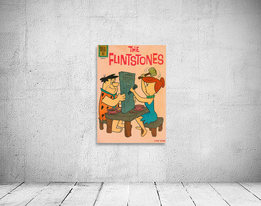 The Flintstones 1961 Cover Art Wall Preview