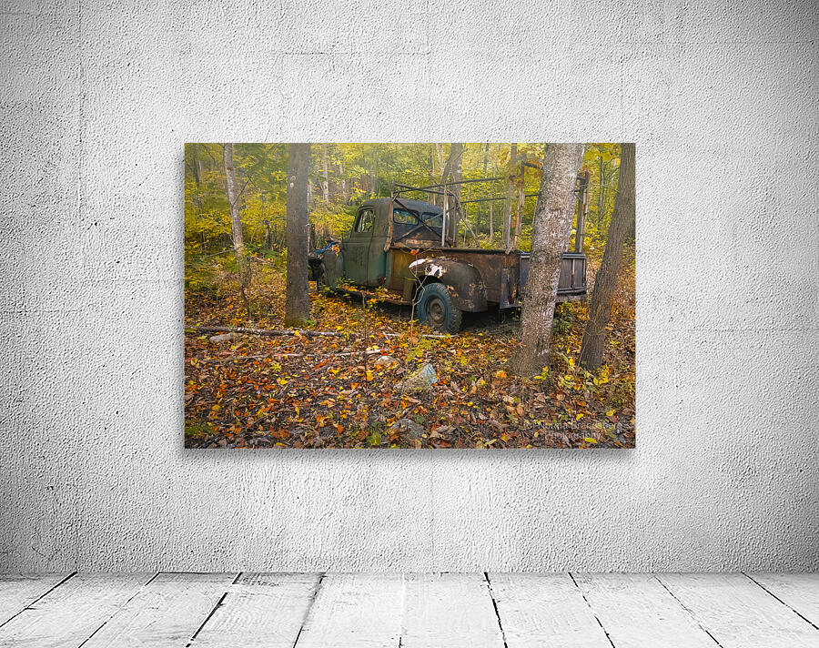 Truck Parked Forever Wall Preview