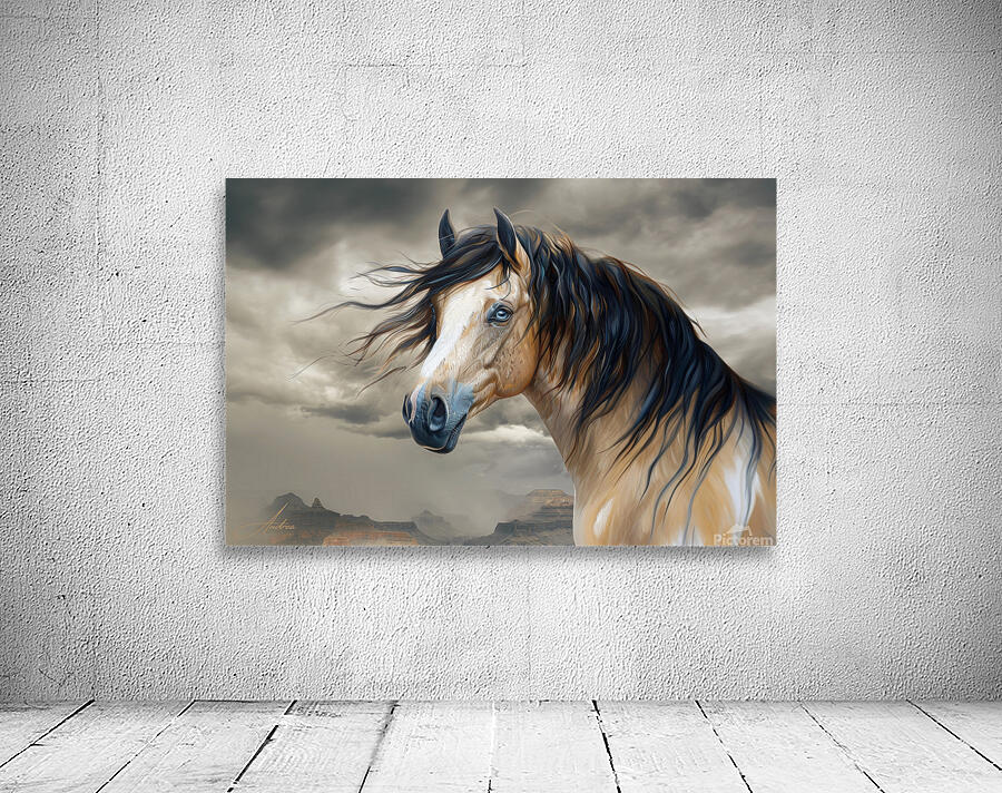 Tallulah Blue Eyed Buckskin Wall Preview