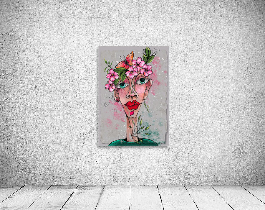 Pretty In Flowers Wall Preview