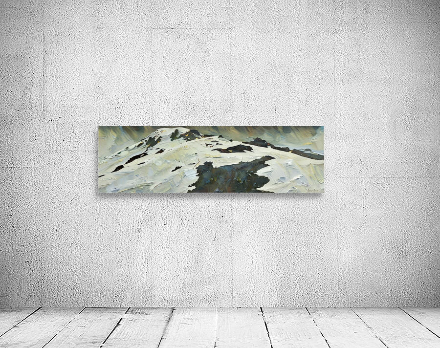 1906 mount rainier remix art Wall Preview