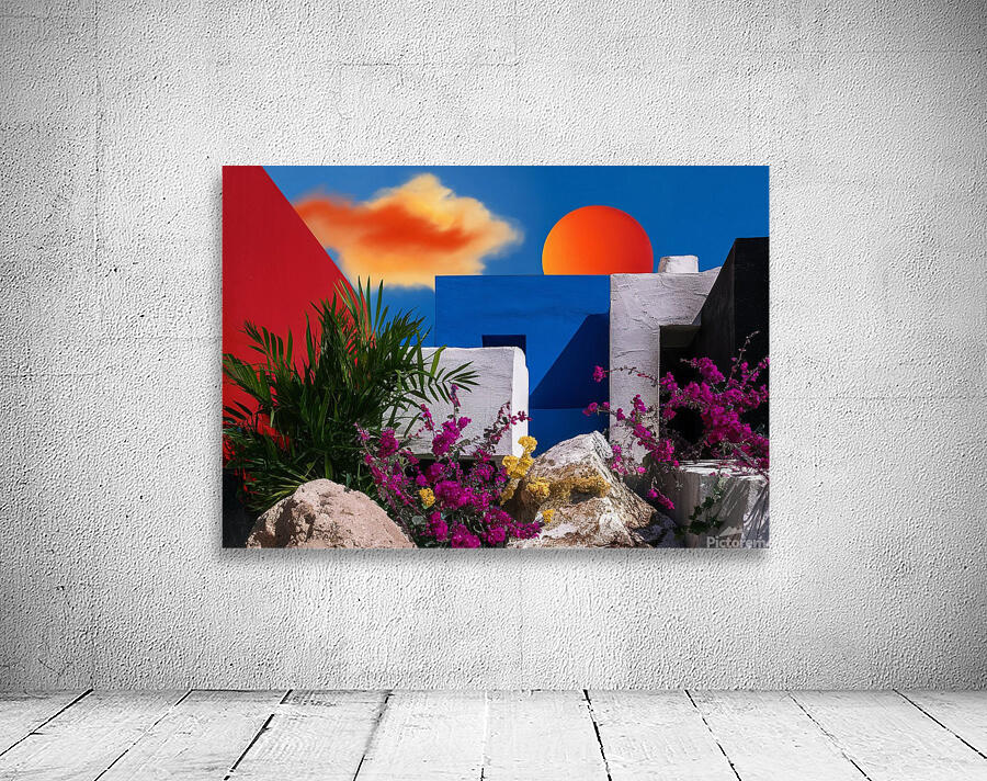 Majestic Sunrise over Tranquil Waters Wall Preview