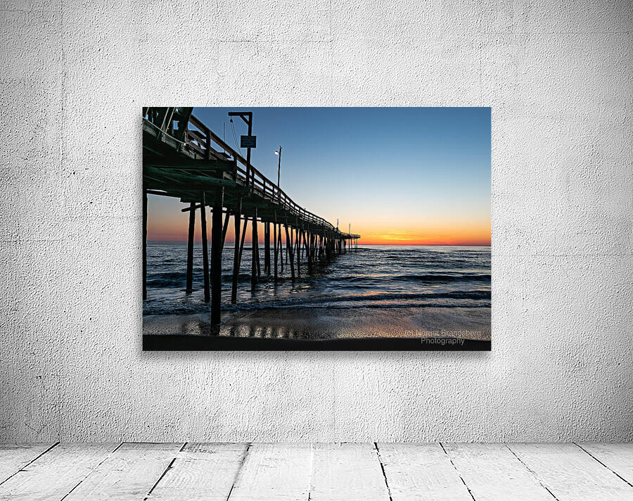 Nags Head  OBX Pier Sunrise  Wall Preview