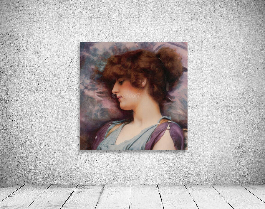 Far Away Thoughts by John William Godward Wall Preview