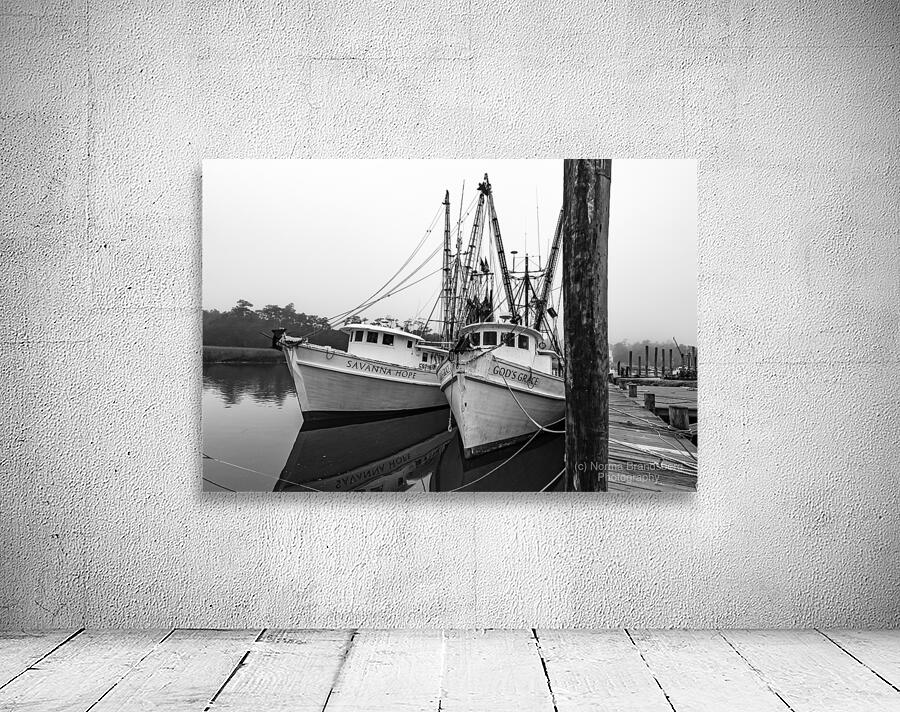 Rockville South Carolina Shrimp Boats Wall Preview
