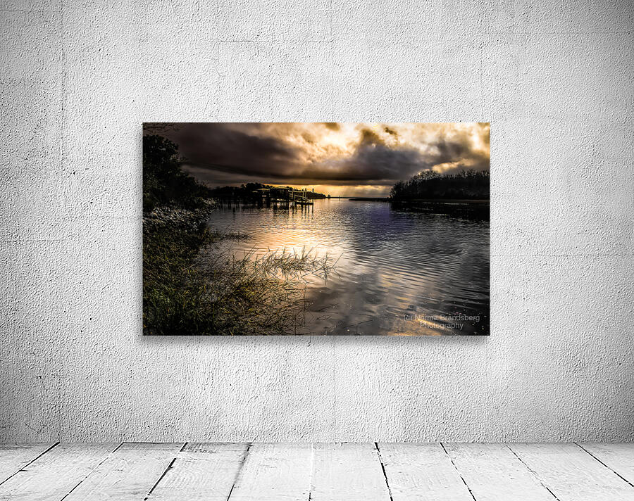 McClellanville Storms Over Jeremy Creek Wall Preview