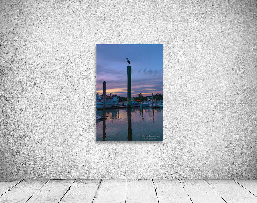 Hilton Head Harbor Sunset Wall Preview