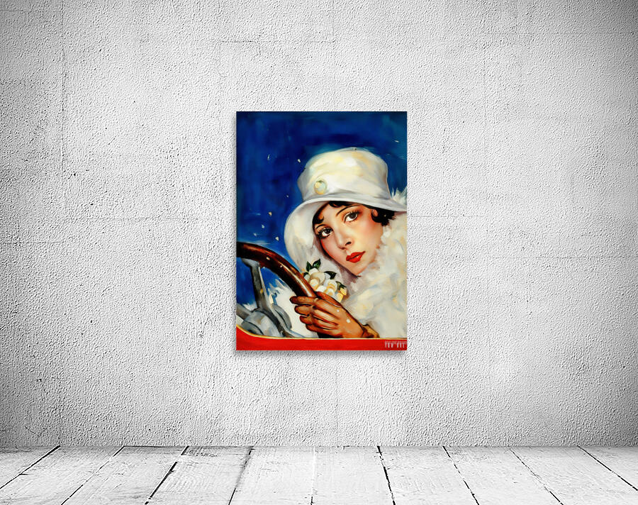 1920s Winter Drive Wall Preview