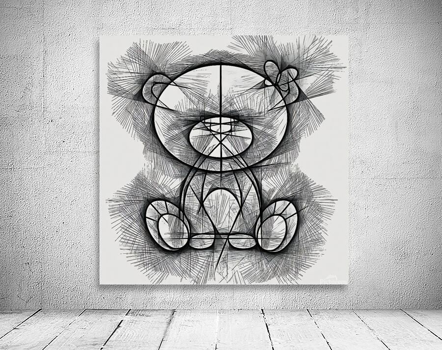 bear pencil sketch 240804 by Forgotten Art