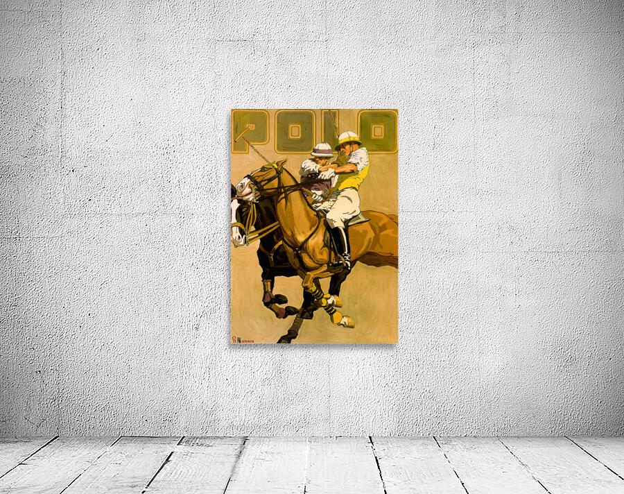 1923 Polo Art by Oscar Rabe Hanson Wall Preview