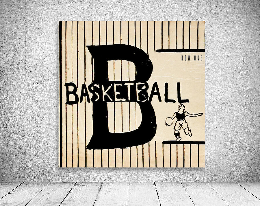 B is For Basketball Wall Preview