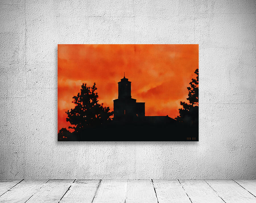 1970s West Lafayette Sunset Wall Preview