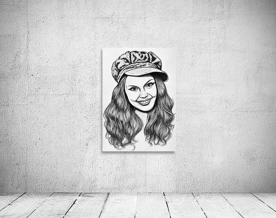 ArtX6 beauty pencil sketch enhanced by Forgotten Art