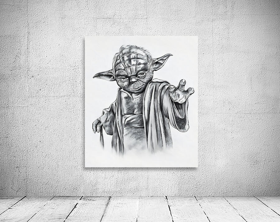 yoda sketch charcoal r 2408248 by Forgotten Art