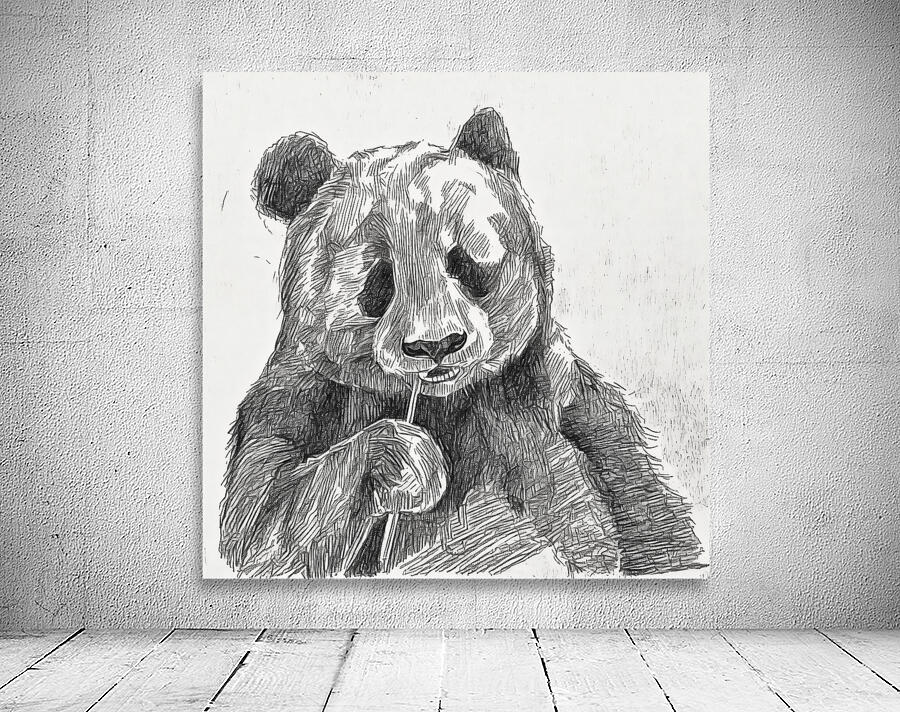 panda charcoal 2408244 by Forgotten Art