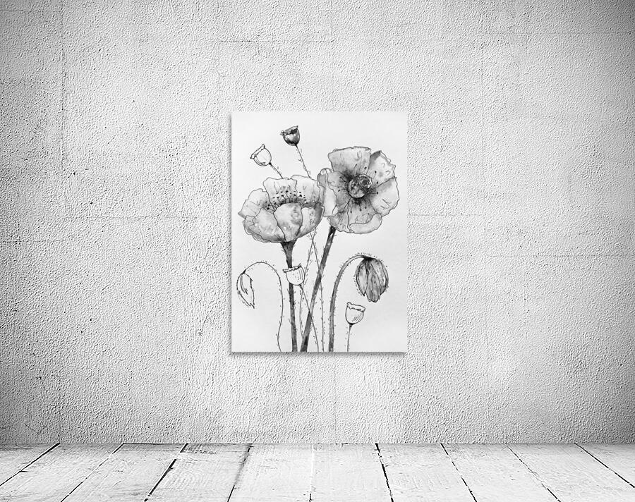 ArtX 17 poppies real by Forgotten Art