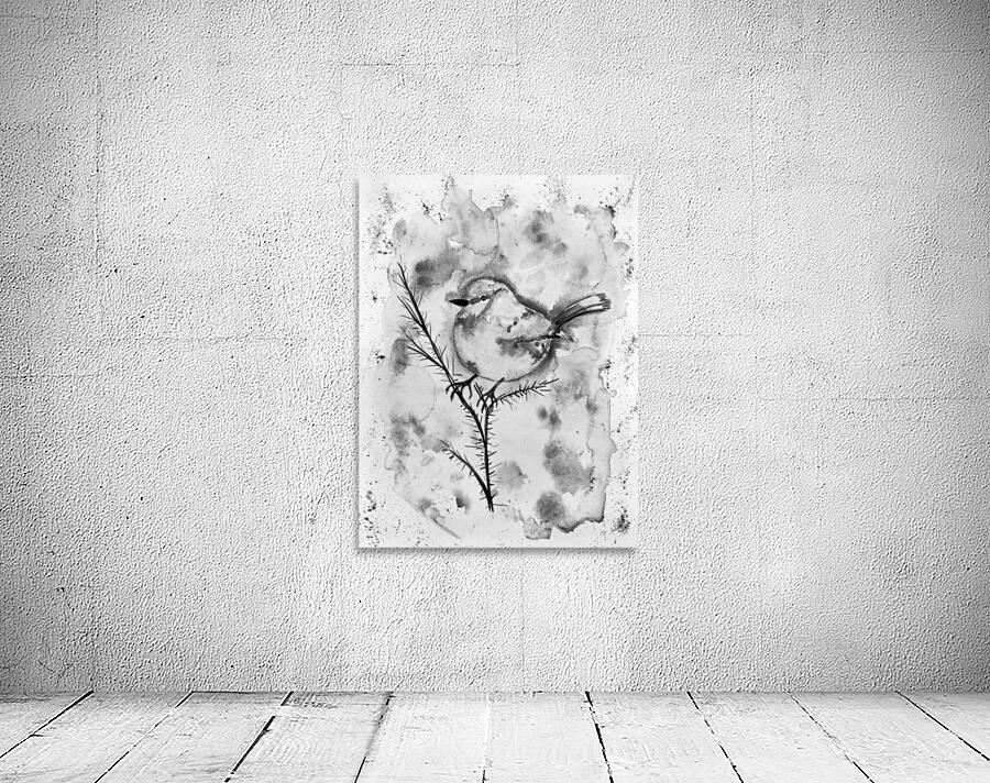 ArtX 13 bird on a branch by Forgotten Art