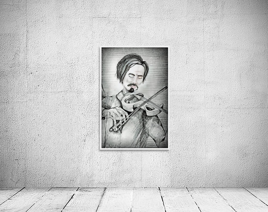 Art 11 violinist by Forgotten Art