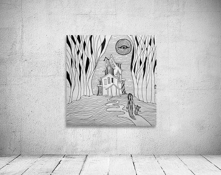 ArtX 12 abandoned house child walking by Forgotten Art