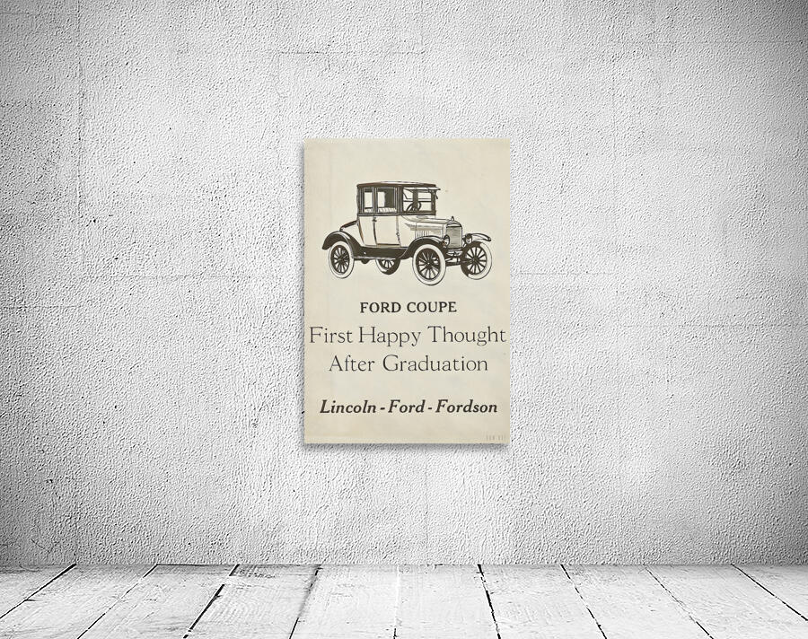 1920s ford coupe ad Wall Preview