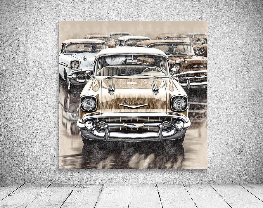 Visual Vibes Artwork  1 Wall Preview