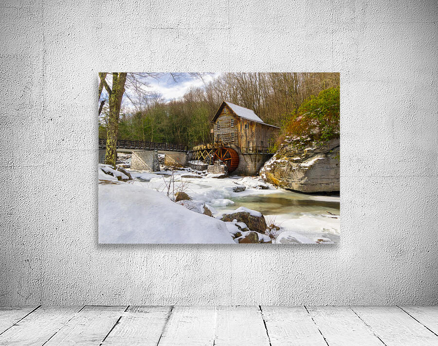 Perfect Old West Virginia Old Mill Wall Preview