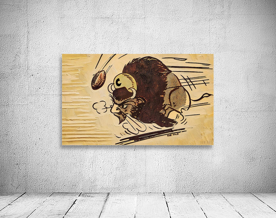 1957 Colorado Buffalo Art by Bob Hale Wall Preview