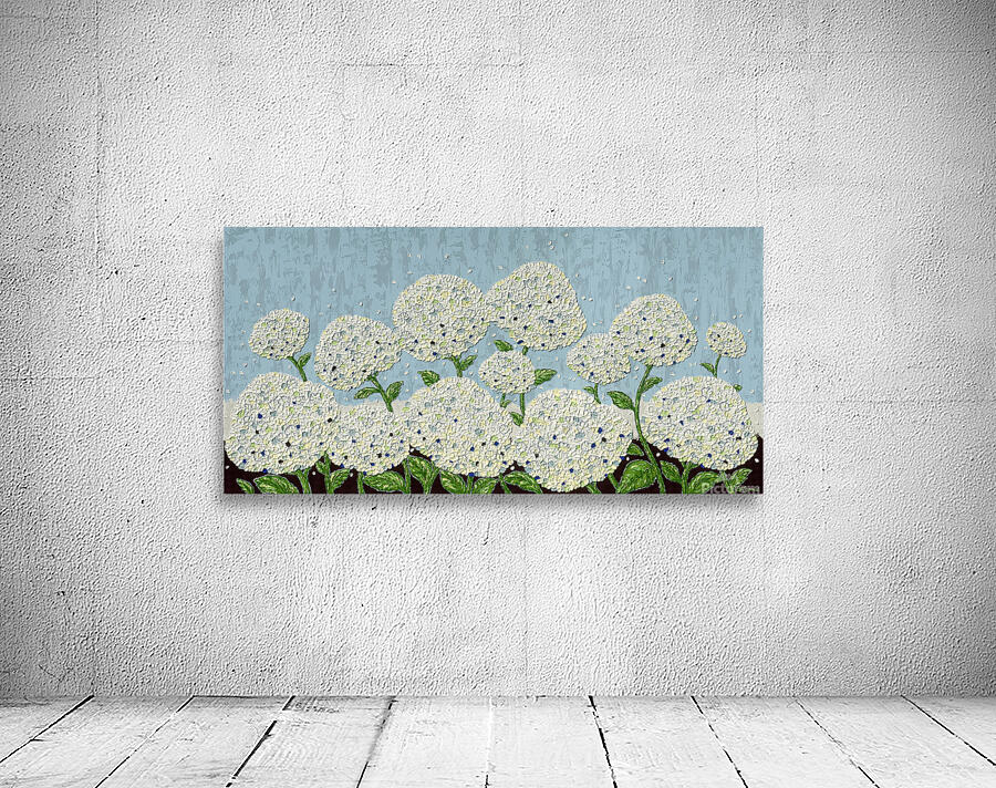 Hydrangeas Wall Preview