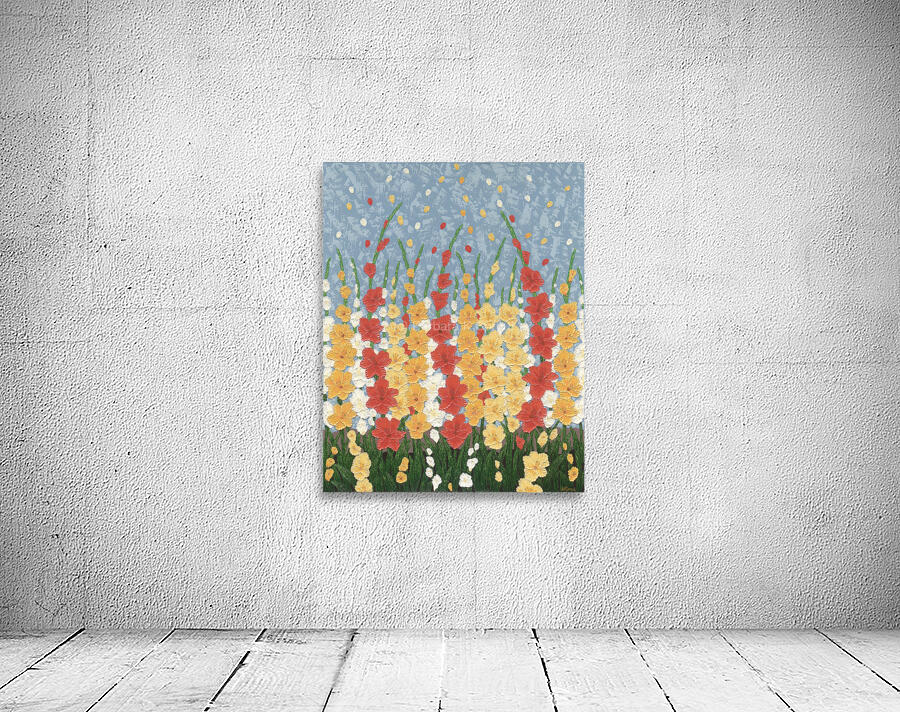 Gladiolas Splendor Wall Preview