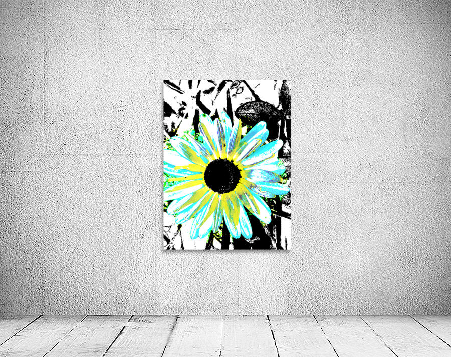 Abstract Vibrant Daisy Wall Preview