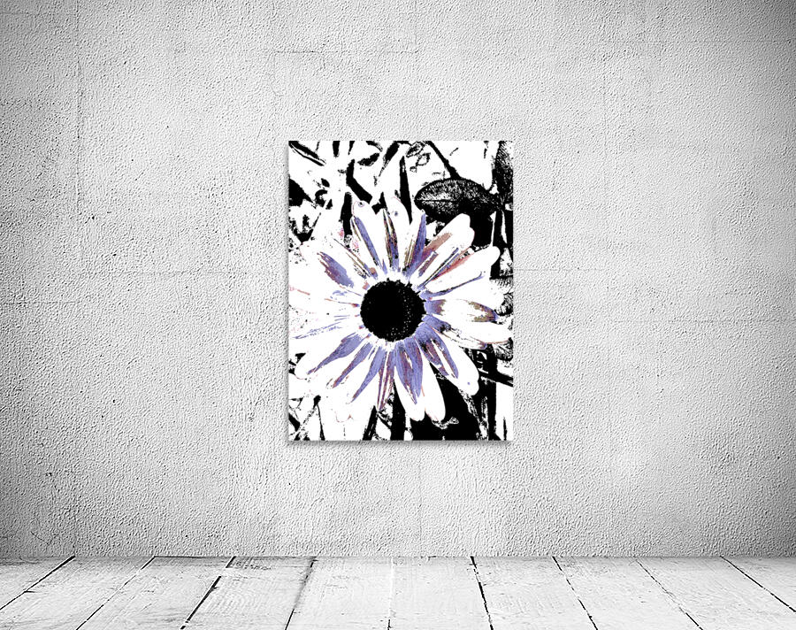 Abstract Large Blooming Daisy  Wall Preview