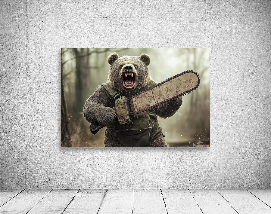 絵画。原画【Bear bought bread】 絵画。原画【Bear bought bread】