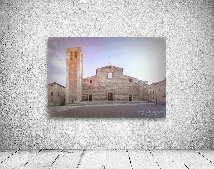 Montepulciano Piazza Grande Square Wall Preview