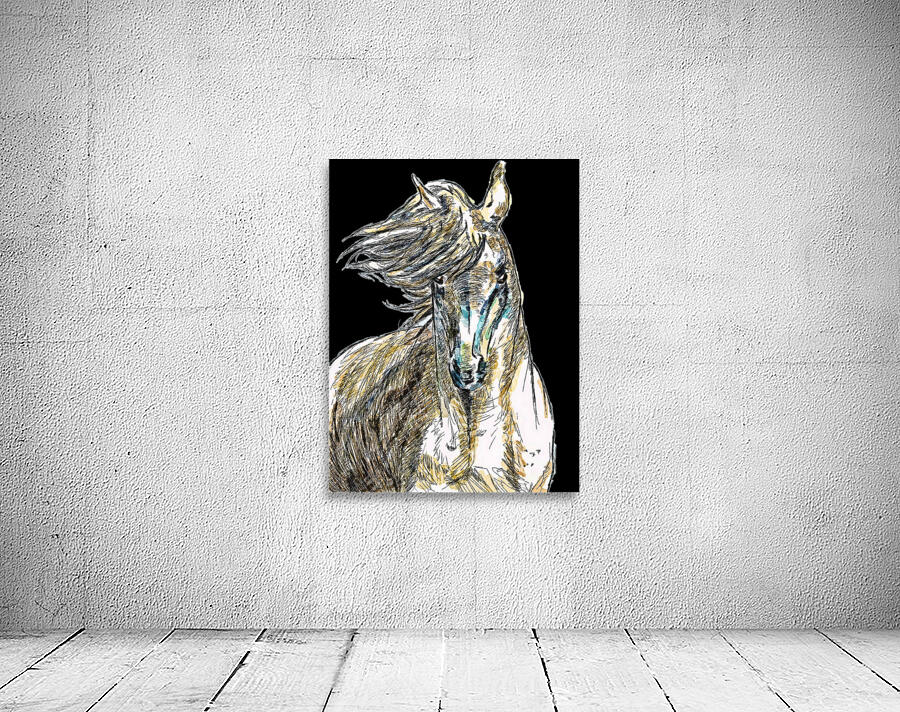 horse portrait 1 Wall Preview