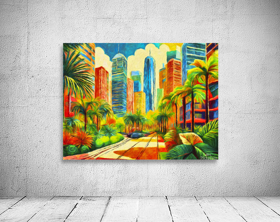 Modern City  Wall Preview