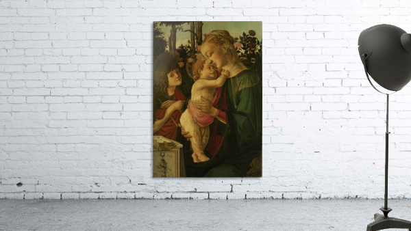 The Madonna and Child with the Infant Saint John the Baptist by Sandro Botticelli