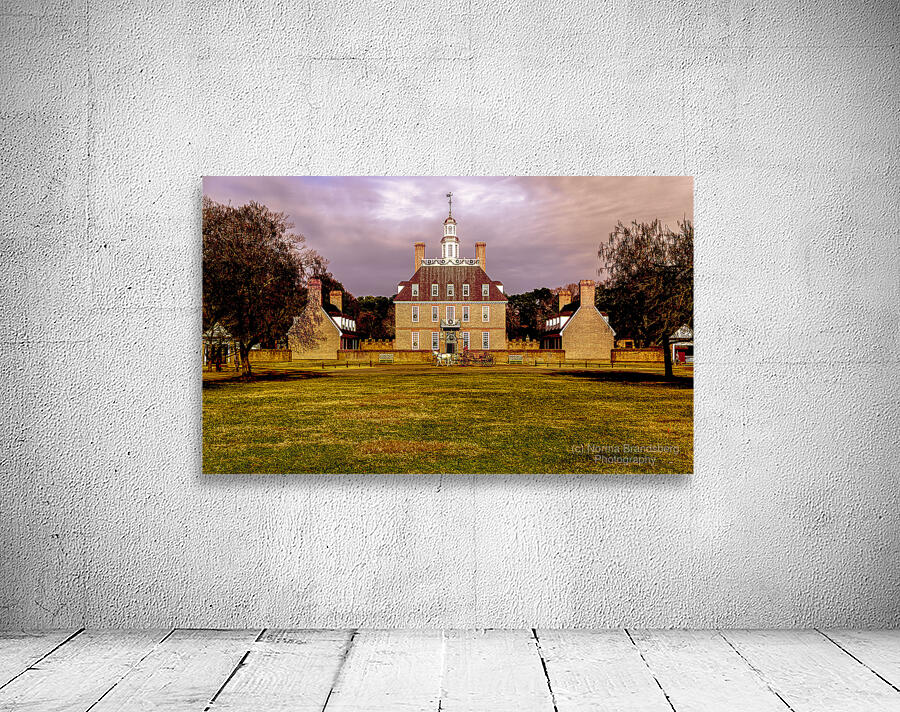 Christmas at the Williamsburg  Governors Palace Wall Preview