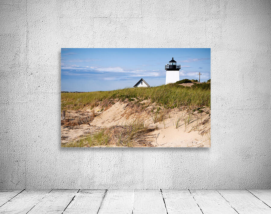 Long Point Lighthouse By Sand Dune on Tip of Cape Cod in Massachusetts Aperçu sur mur