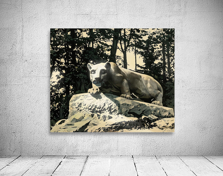 1952 Nittany Lion Shrine Art Wall Preview