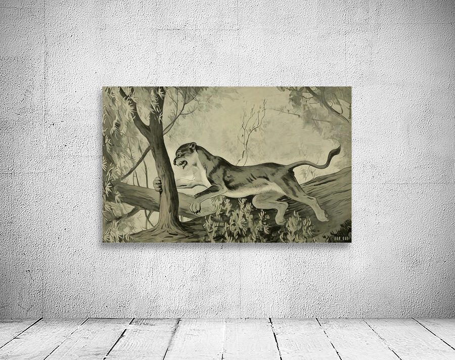 1921 Cat Art Wall Preview