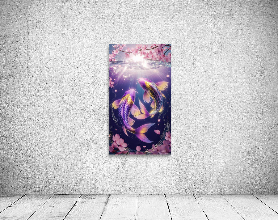 Serene Harmony: Dreamy Koalas in a Vibrant Landscape Wall Preview