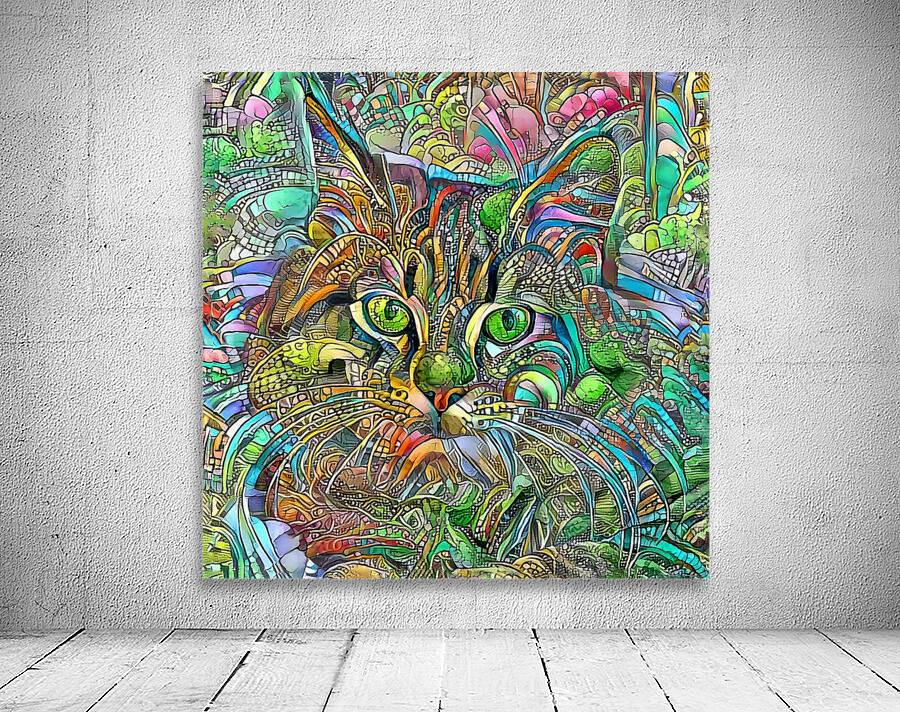 Green Eyed Girl Wall Preview