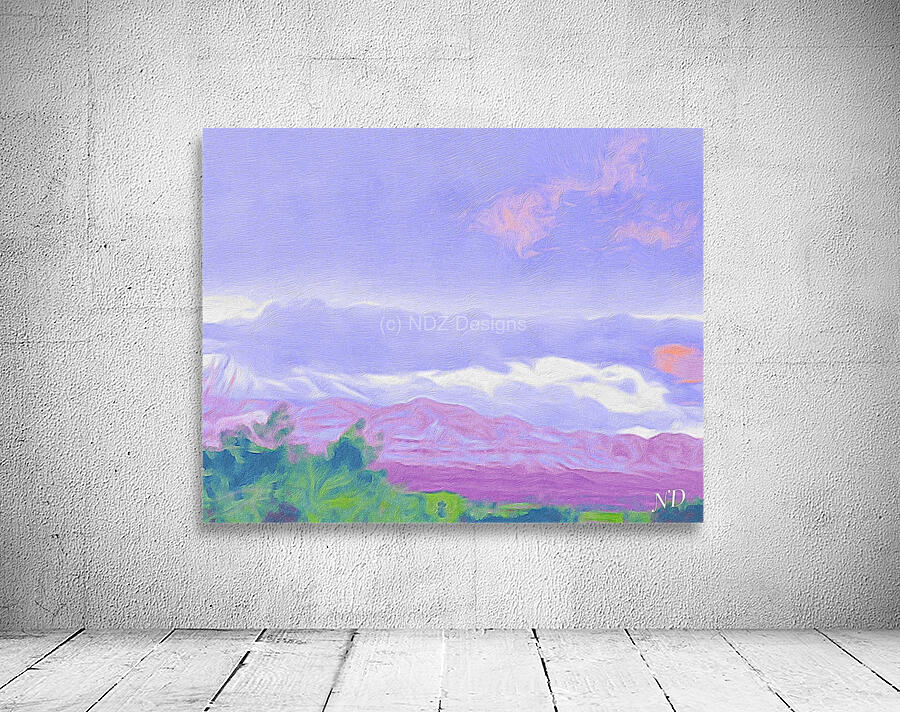 sky mtn2 Aperçu sur mur